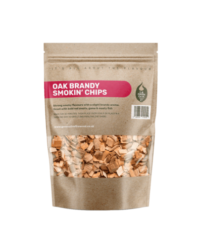 Oak Brandy Smokin Wood Chips – Single 3 litre Pack
